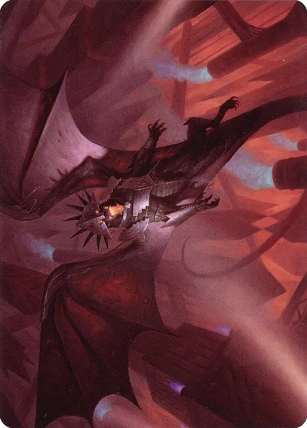 Ziatora, the Incinerator // Ziatora, the Incinerator, Magic card ASNC 33 — New Capenna Art Series set