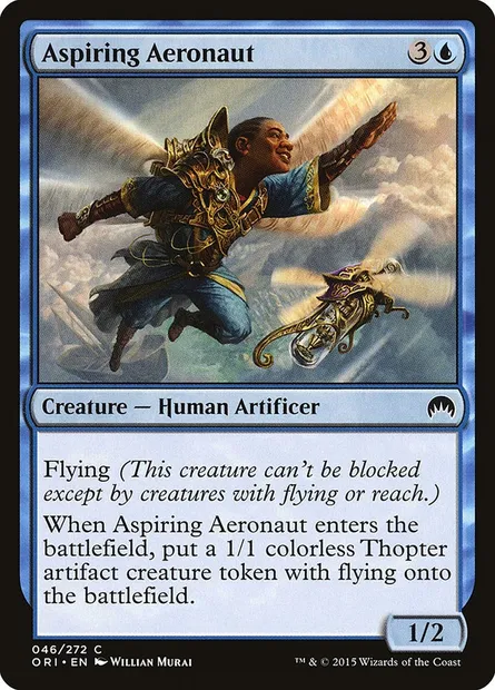 Aspiring Aeronaut, Magic card ORI 46 — Magic Origins set