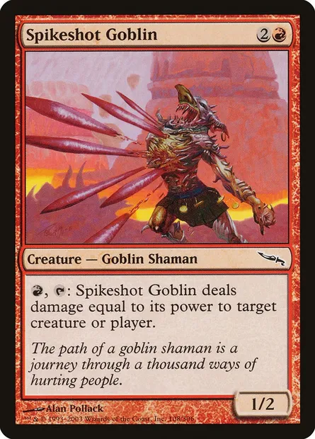 Gobelin pointecoup, carte Magic MRD 108 — extension Mirrodin