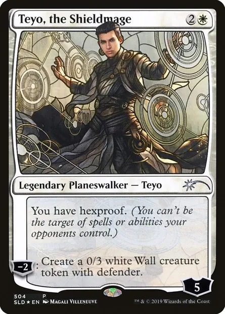 Teyo, the Shieldmage, Magic card SLD 504 — Secret Lair Drop set
