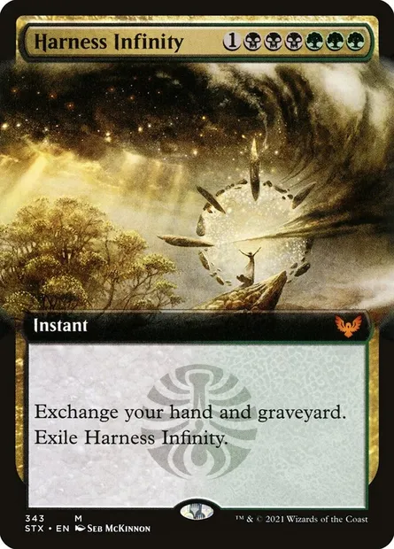 Harness Infinity, Magic card STX 343 — Strixhaven: School of Mages set