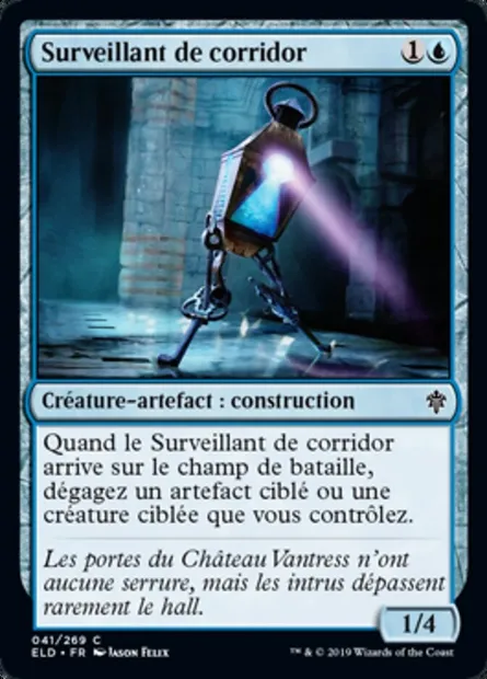 Surveillant de corridor, carte Magic ELD 41 — extension Throne of Eldraine
