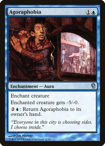 Agoraphobia, Magic card DDM 22 — Duel Decks: Jace vs. Vraska set