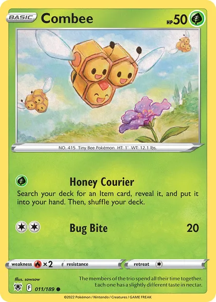 Combee, Pokémon card ASR 011 — Astral Radiance set