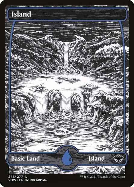 Island, Magic card VOW 271 — Innistrad: Crimson Vow set