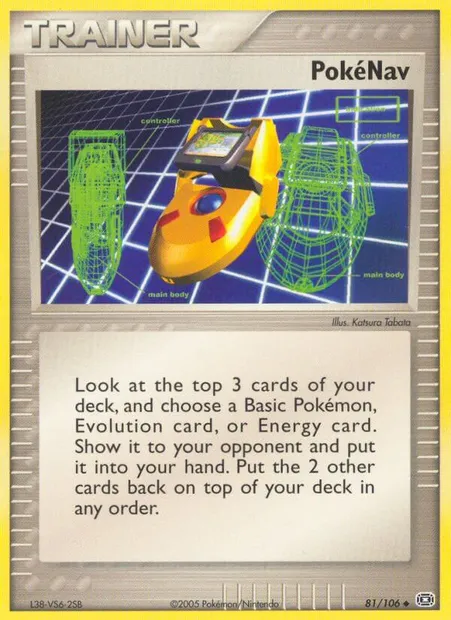 PokéNav, Pokémon card EM 81 — Emerald set