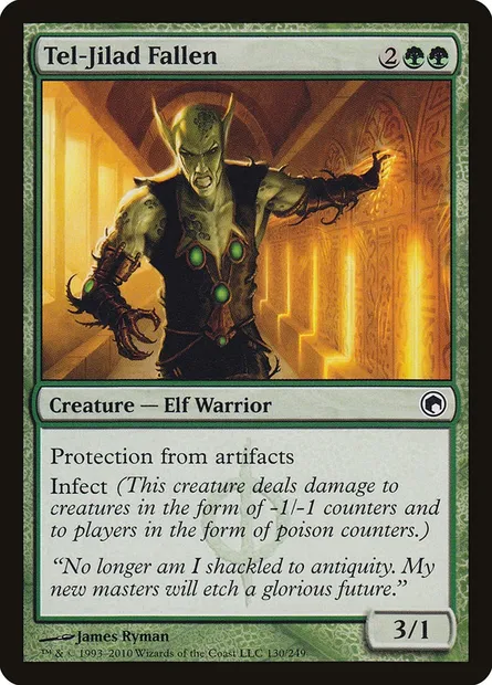 Tel-Jilad Fallen, Magic card SOM 130 — Scars of Mirrodin set