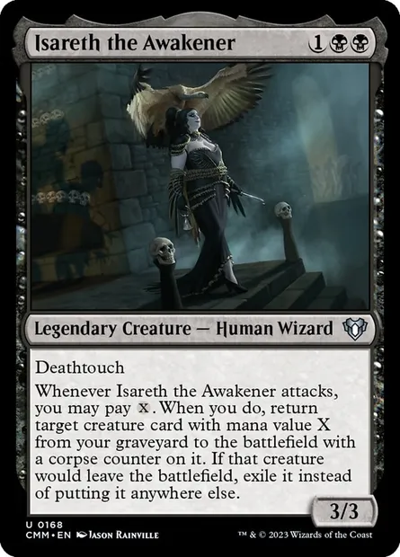 Isareth the Awakener, Magic card CMM 168 — Commander Masters set