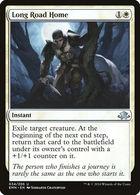 Long Road Home, Magic card EMN 34 — Eldritch Moon set