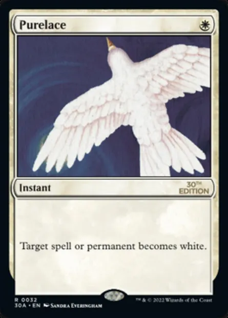 Purelace, Magic card 30A 32 — 30th Anniversary Edition set