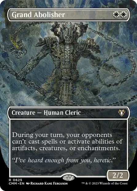 Grand Abolisher, Magic card CMM 625 — Commander Masters set
