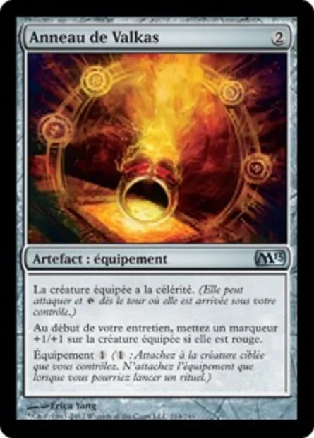 Anneau de Valkas, carte Magic M13 214 — extension Magic 2013