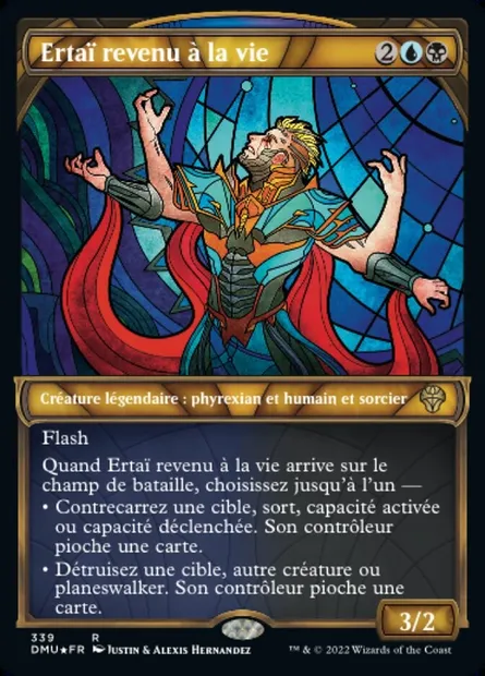 Ertaï revenu à la vie, carte Magic DMU 339 — extension Dominaria Uni