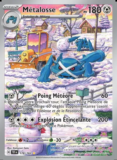 Métalosse, carte Pokémon TEF 178 — extension Forces Temporelles