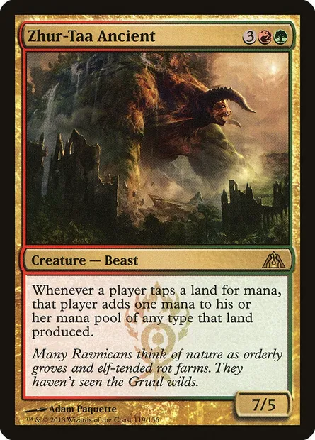 Zhur-Taa Ancient, Magic card DGM 119 — Dragon's Maze set