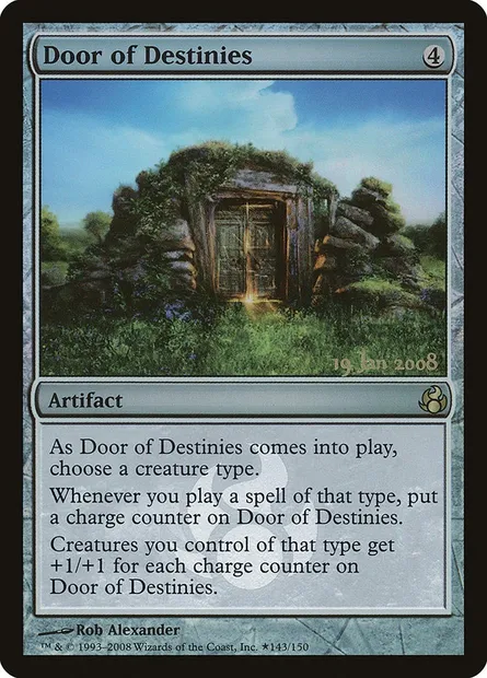 Porte des Destinées, carte Magic PMOR 143★ — extension Morningtide Promos
