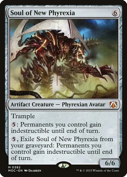 Soul of New Phyrexia, Magic card MOC 382 — March of the Machine Commander set