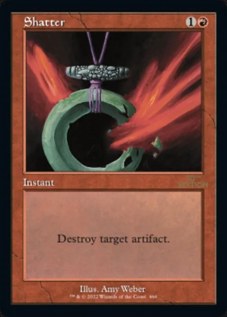 Shatter, Magic card 30A 466 — 30th Anniversary Edition set
