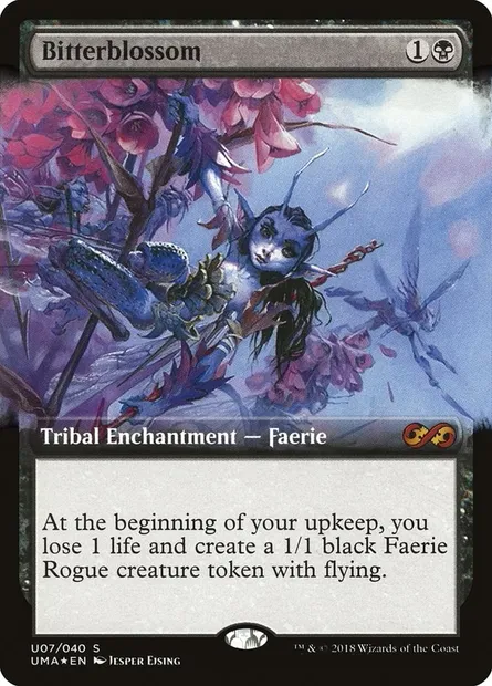 Bitterblossom, Magic card PUMA U7 — Ultimate Box Topper set