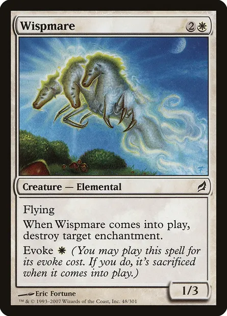 Wispmare, Magic card LRW 48 — Lorwyn set