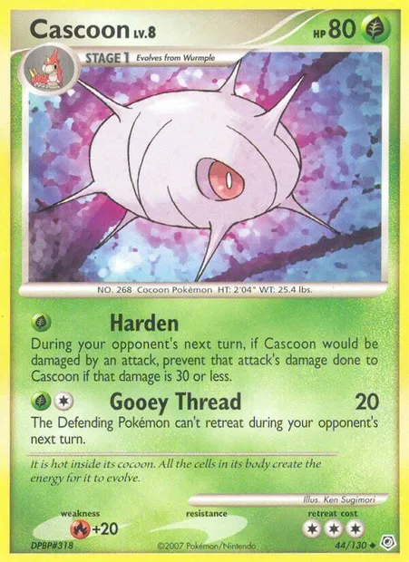 Blindalys, carte Pokémon DP 44 — extension Diamant & Perle