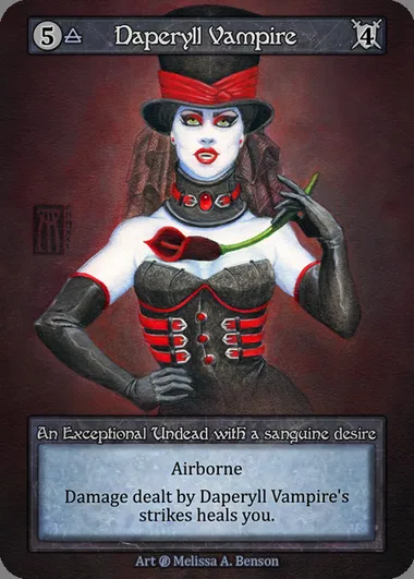 Daperyll Vampire, carte Sorcery BET 049 — extension Beta