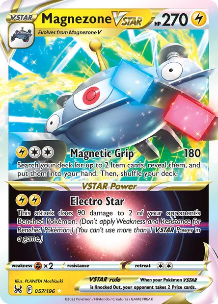 Magnezone VSTAR, Pokémon card LOR 057 — Lost Origin set
