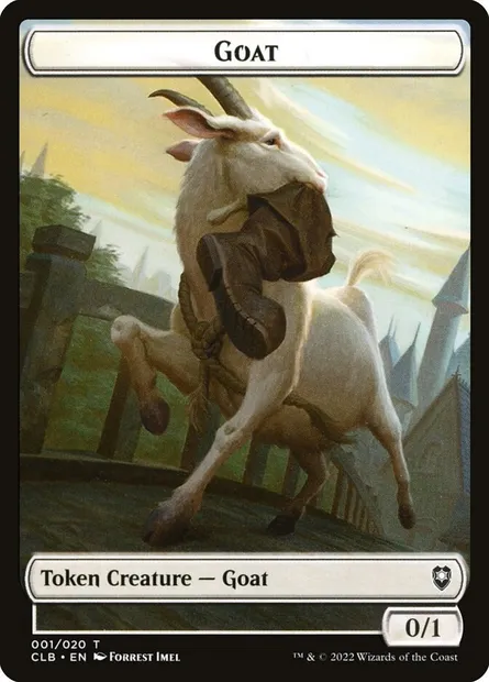 Goat, Magic card TCLB 1 — Battle for Baldur's Gate Tokens set