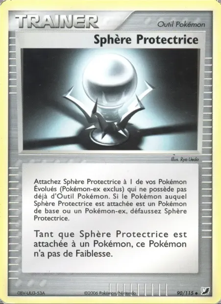 Sphère Protectrice, carte Pokémon UF 90 — extension EX Forces Cachées