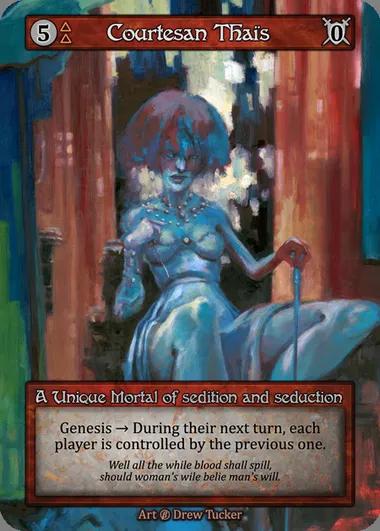 Courtesan Thaïs, Sorcery card BET 046 — Beta set
