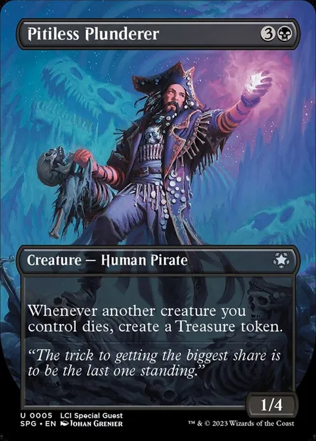 Pitiless Plunderer, Magic card SPG 5 — Special Guests set