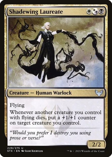 Shadewing Laureate, Magic card STX 229 — Strixhaven: School of Mages set