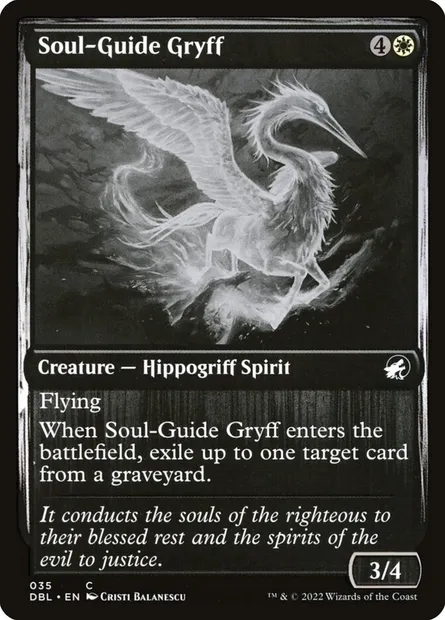 Soul-Guide Gryff, Magic card DBL 35 — Innistrad: Double Feature set