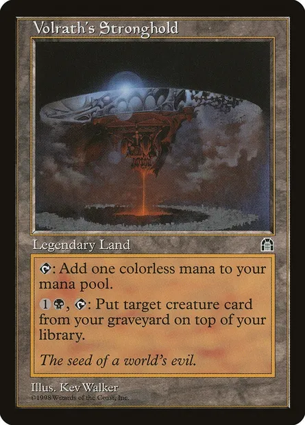 Volrath's Stronghold, Magic card STH 143 — Stronghold set