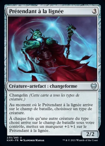 Prétendant à la lignée, carte Magic KHM 235 — extension Kaldheim