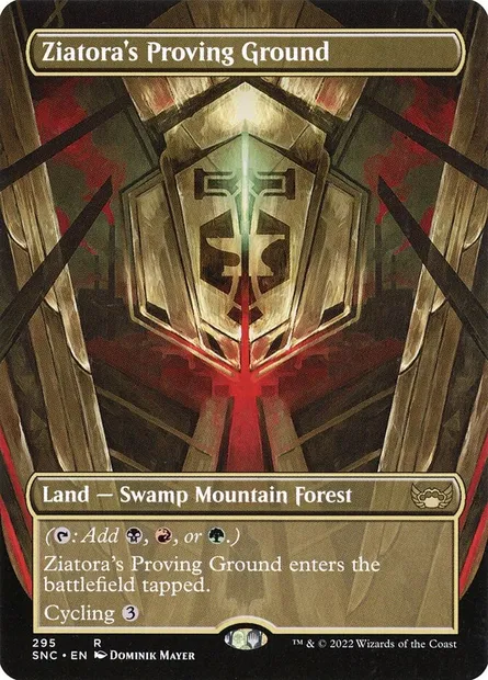 Ziatora's Proving Ground, Magic card SNC 295 — Streets of New Capenna set