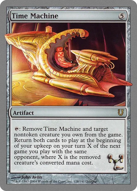 Time Machine, Magic card UNH 128 — Unhinged set