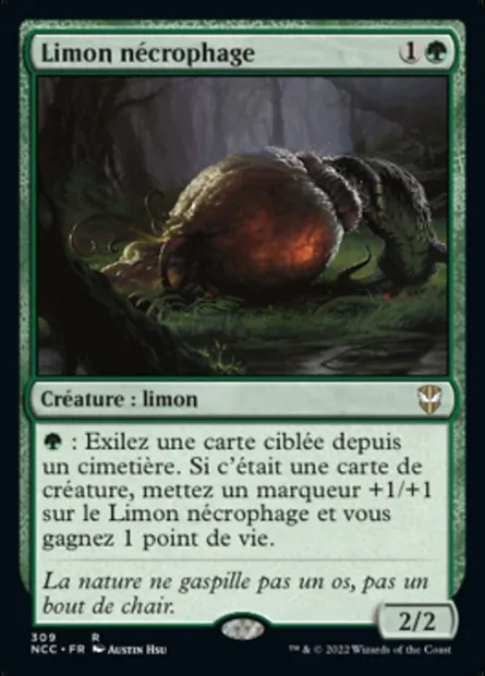 Limon nécrophage, carte Magic NCC 309 — extension New Capenna Commander