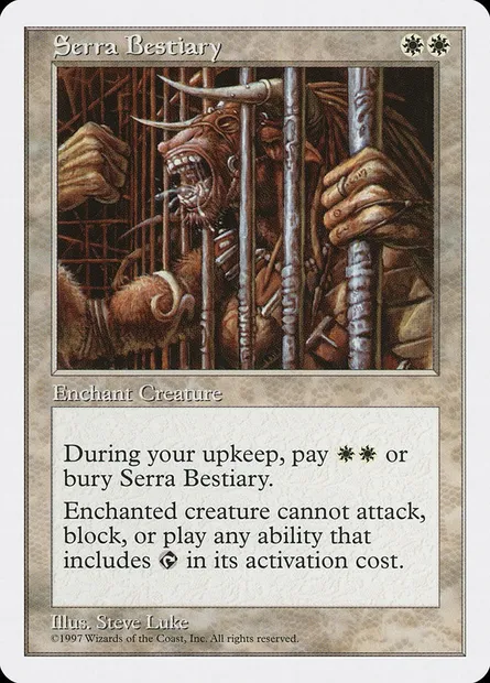 Serra Bestiary, Magic card 5ED 60 — Fifth Edition set