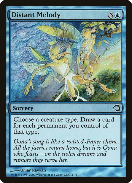 Distant Melody, Magic card H09 27 — Premium Deck Series: Slivers set