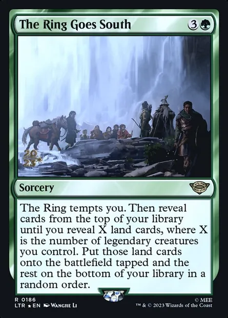 The Ring Goes South, Magic card PLTR 186s — Tales of Middle-earth Promos set
