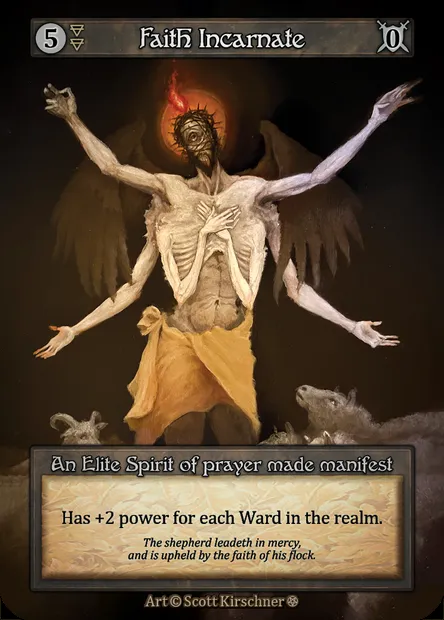 Faith Incarnate, carte Sorcery GOT 068 — extension Gothic