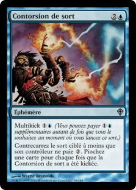 Contorsion de sort, carte Magic WWK 38 — extension Worldwake
