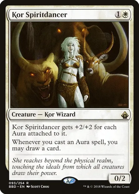Kor Spiritdancer, Magic card BBD 93 — Battlebond set