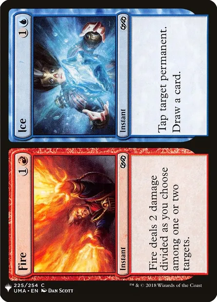 Fire // Ice, Magic card PLST UMA-225 — The List set