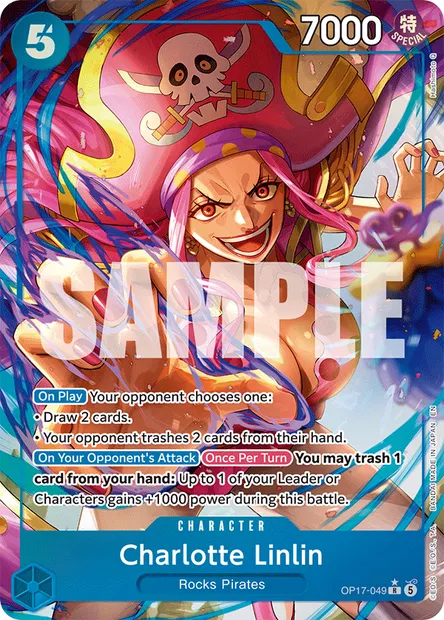 Charlotte Linlin, One Piece card OP17-049 — THE WORLD’S STRONGEST WARRIORS set