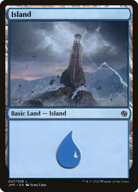 Island, Magic card JMP 47 — Jumpstart set
