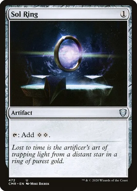 Sol Ring, Magic card CMR 472 — Commander Legends set