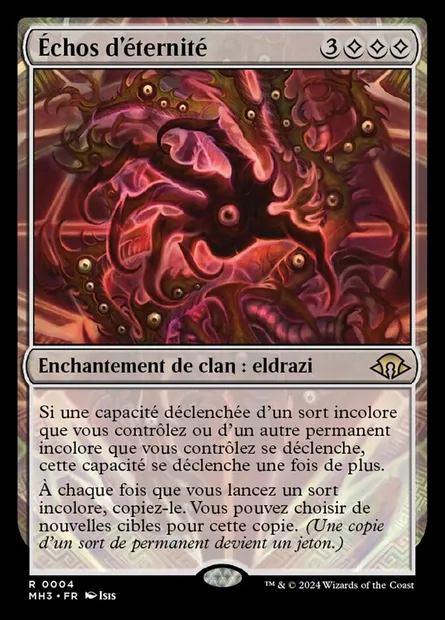 Échos d'éternité, carte Magic MH3 4 — extension Modern Horizons 3