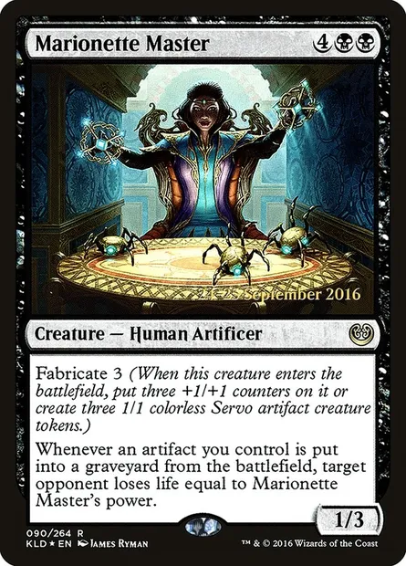 Marionette Master, Magic card PKLD 90s — Kaladesh Promos set